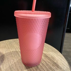 Starbucks tumbler pink 12 oz